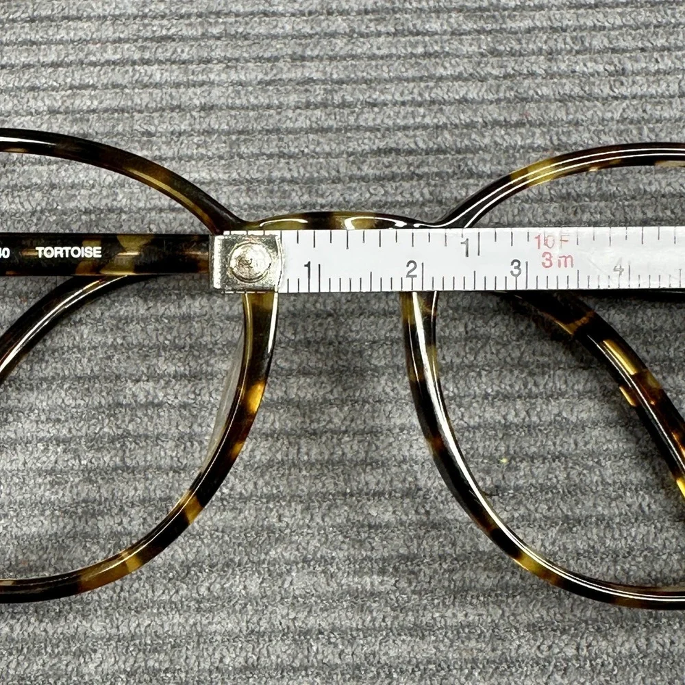 Colours by Alexander Julian Drew Tortoise Round Eyeglass Frames 49-18-140